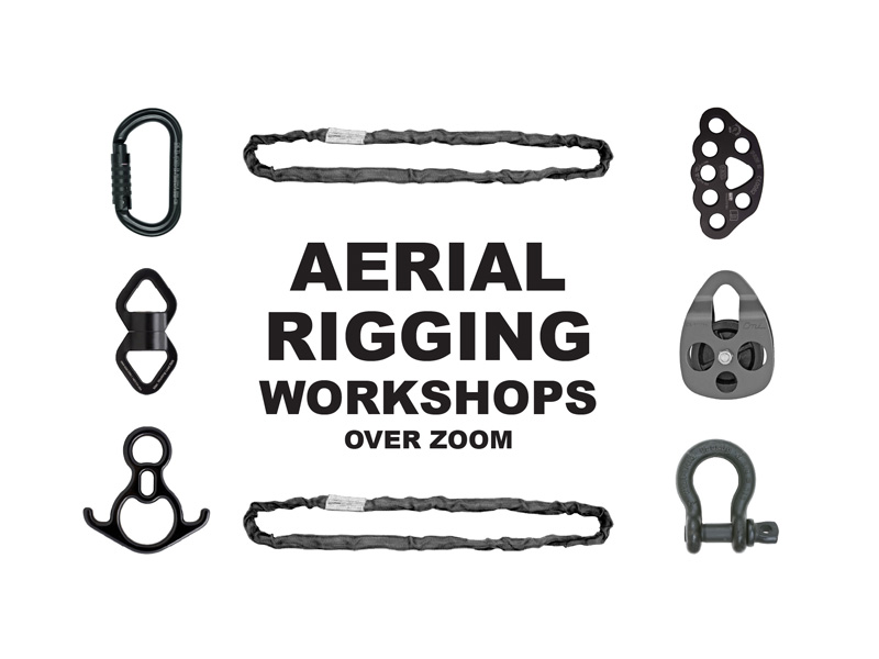 Aerial Rigging Classes over Zoom